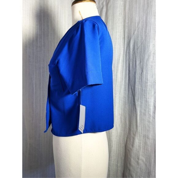 Nordstrom Women's Cobalt Blue and Black Crop-Top Size XS - Picture 3 of 5